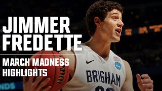 Jimmer Fredette NCAA tournament highlights top plays [upl. by Madalyn822]