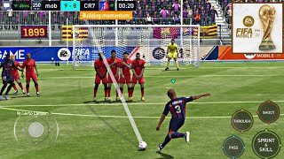 FIFA MOBILE WORLD CUP 2022  ULTRA GRAPHICS 60 FPS GAMEPLAY [upl. by Ahsiym]