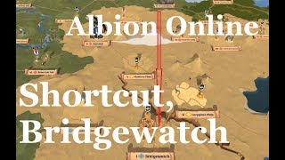 Albion Online  Caerleon to Bridgewatch fast almost safely [upl. by Eislrahc]