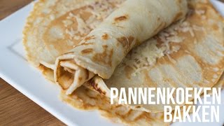 HOW TO Pannenkoeken bakken  OhMyFoodness [upl. by Popelka]