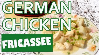 German Chicken Fricassee Recipe Hühnerfrikassee HOW TO MAKE THE TASTIEST GERMAN CHICKEN FRICASSEE [upl. by Ahsile]