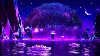 Magical Night 💜 Soothing Deep Sleep Music  Meditation Relaxing Music [upl. by Ylekalb271]