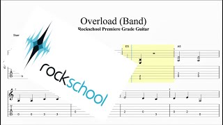 Overload Band Rock Rockschool Premiere Grade Guitar [upl. by Jadda]