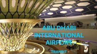 Abu Dhabi International Airport  Terminal 1  Arrivals amp Departures  POV [upl. by Judas400]