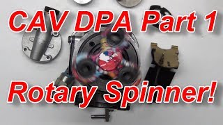 How a Diesel Injector Pump works CAV DPA Build Part 1 [upl. by Lolita149]