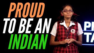 Proud To Be An Indian  Speech by Krishna S  Holy Child Convent EMHSS Snehagiri [upl. by Nonnek]