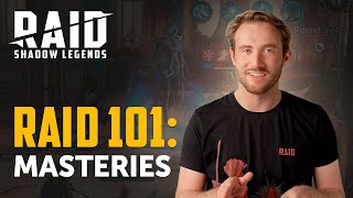 RAID Shadow Legends  RAID 101  Masteries [upl. by Nwahsit]