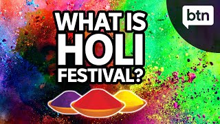 What is Holi Festival  Hindu Festival of Colour  Behind the News [upl. by Rebmat]