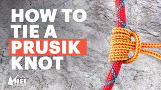 Rock Climbing How to Tie a Prusik Knot [upl. by Dustan]