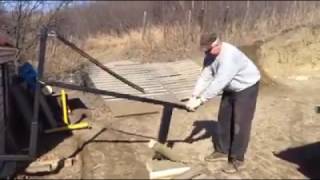 Manual Log Splitter [upl. by Woodberry]