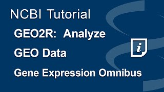 GEO2R Analyze GEO Data [upl. by Lauzon495]