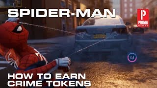 Spiderman  How to Get Crime Tokens [upl. by Tnelc]