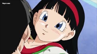 Gohan Abraza A Videl  Latino [upl. by Philemol]