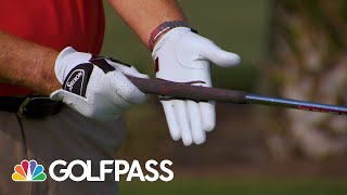 How to Properly Grip Your Golf Club  GOLFPASS  Golf Channel [upl. by Primalia821]