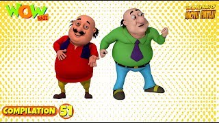 Motu Patlu  Non stop 3 episodes  3D Animation for kids  51 [upl. by Niatirb263]