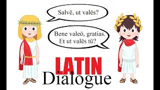 Latin Dialogue 1  Latin Lessons for Beginners  Latin 101 [upl. by Elamrej]