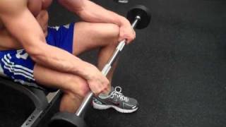 How To Reverse Seated Wrist Curl [upl. by Labors746]