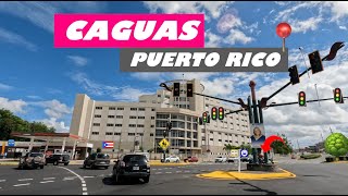 🚙☀️Driving around Caguas Puerto Rico 4K🇵🇷 [upl. by Atnauq]