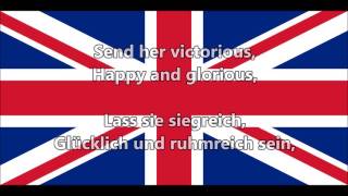 God Save the Queen  Gott schütze die Königin ENDE lyrics [upl. by Llerrud42]