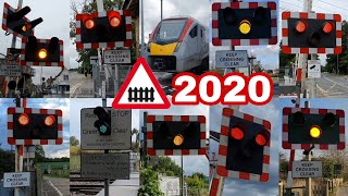 UK Level Crossings 2020 [upl. by Ilagam]