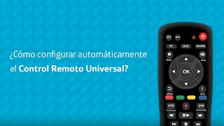 ¿Cómo configurar automáticamente el Control Remoto Universal [upl. by Namzaj]