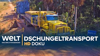 Schwertransport im brasilianischen Dschungel  HD Doku [upl. by Spense467]