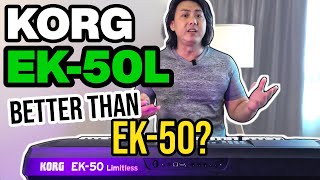 KORG EK50 vs EK50 L  Which One is a Better Buy [upl. by Htebazie]