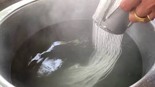 Thai Rice Flour Noodles Recipe [upl. by Aritak]