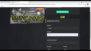 How To Register in Online Sabong WPC AGENTS [upl. by Egas984]