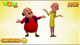 Motu Patlu  Non stop 3 episodes  3D Animation for kids  135 [upl. by Terbecki]