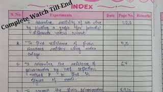 PRACTICAL FILE PHYSICS WITH FULL READINGS CLASS 12CBSE BOARD 2022 [upl. by Eibba]