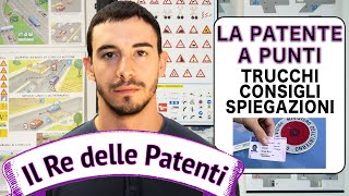 LA PATENTE A PUNTI  IL RE DELLE PATENTI  PATENTE B [upl. by Coltin]