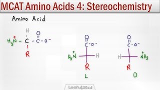 Amino Acid Stereochemistry R and S vs D and L Configuration [upl. by Linnie]