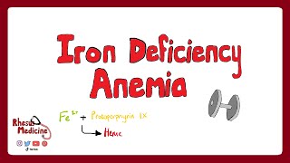 IRON DEFICIENCY ANEMIA Causes Clinical Features Pathophysiology Diagnosis Treatment  Rhesus [upl. by Loughlin]