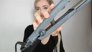 How To Crimp Hair Using A Straightener  LifeOfMeganandLiz [upl. by Oner118]