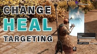 How to Change the Auto Targeting for Healing ► New World [upl. by Fletcher43]