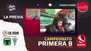 🔴 EN VIVO  Deportes Temuco VS Santiago Wanderers Liguilla Ascenso 19112023 [upl. by Blynn]