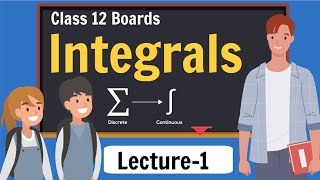 Integrals Class 12 Maths  Basics of Integration  Chapter 7 of NCERT  Lecture 1 [upl. by Gian929]