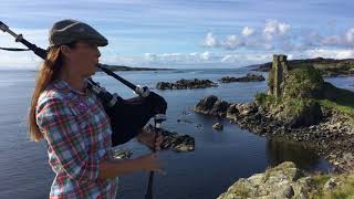 Dark Isle Bagpiper The Laird of Lagavulin Dùn Uilleam Mòr [upl. by Seuguh738]