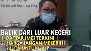 MASIH PERLUKAH DAFTAR IMEI SEKARANG DAN HARGANYA GIMANA [upl. by Esirahc]