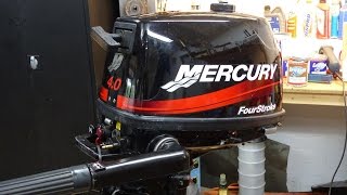 Mercury 4stroke Impeller change 456HP [upl. by Heimlich]