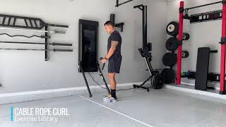 Cable Rope Curl [upl. by Chickie]