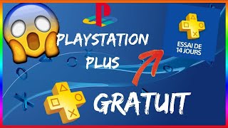 Comment avoir PS Plus 14 jours gratuit sans CB et sans compte paypal [upl. by Enomad]