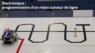 Automatique robot suiveur de ligne [upl. by Sarat843]