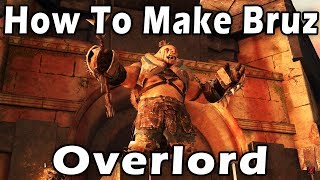 How To Make Bruz Overlord In MiddleEarth Shadow of War [upl. by Nimoynib]