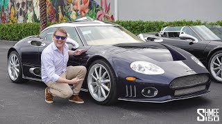 THE QUIRKIEST SUPERCAR My First Spyker C8 Laviolette Drive [upl. by Yllut]