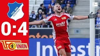 TSG Hoffenheim  1 FC Union Berlin 04 Hightlights  Bundesliga  20242025 [upl. by Ainaj]