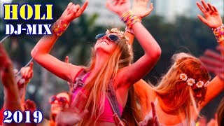 Holi Latest Non stop DJ Remix Bollywood Songs 2019  BGMusic [upl. by Alexandros506]