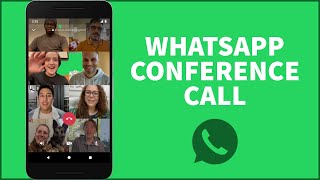 Whatsapp Tutorial 2021 How to Conference Call on Whatsapp [upl. by Elvyn681]