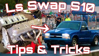 How To Ls Swap S10 Basic Tips and Tricks [upl. by Ardis34]